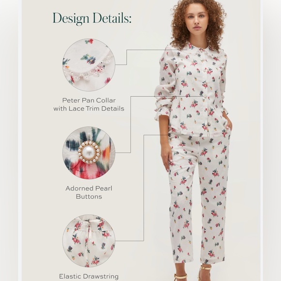 Hill House Going out Pajama set - Picture 2 of 4